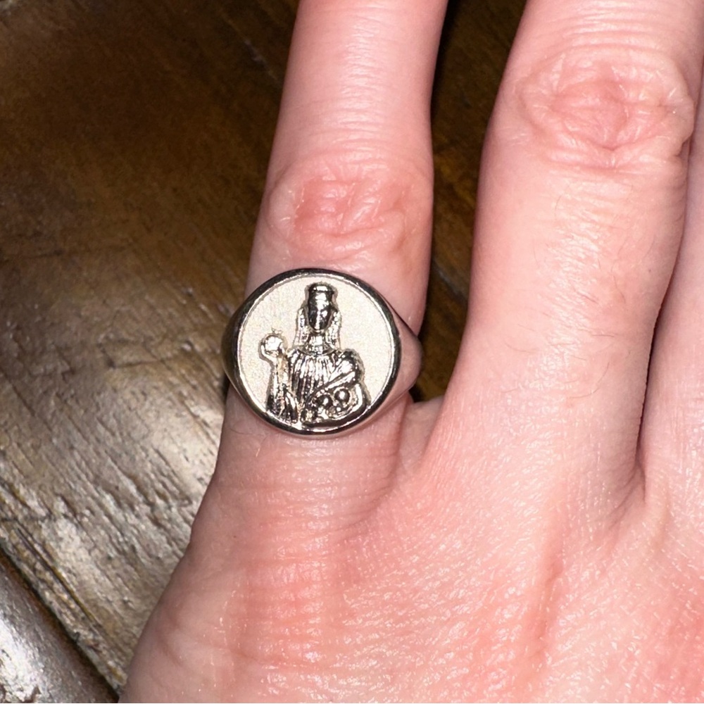 Awe Inspired Persephone Coin Ring